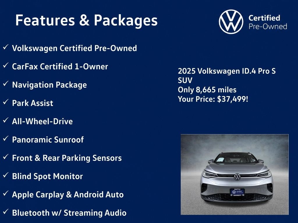 2025 Volkswagen ID.4 Pro S