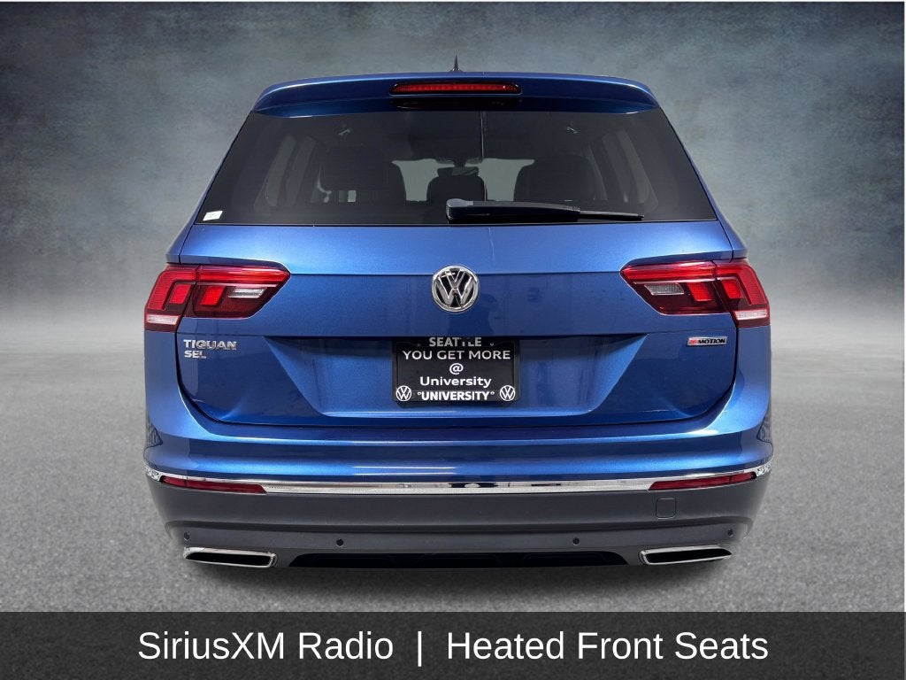 2019 Volkswagen Tiguan 2.0T SEL 4Motion