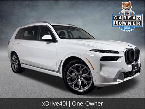 2025 BMW X7 xDrive40i