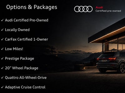 2025 Audi Q5 2.0T Prestige quattro