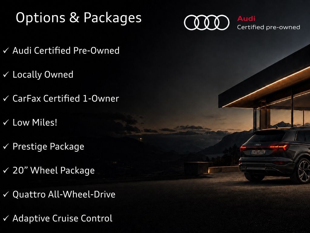 2025 Audi Q5 2.0T Prestige quattro