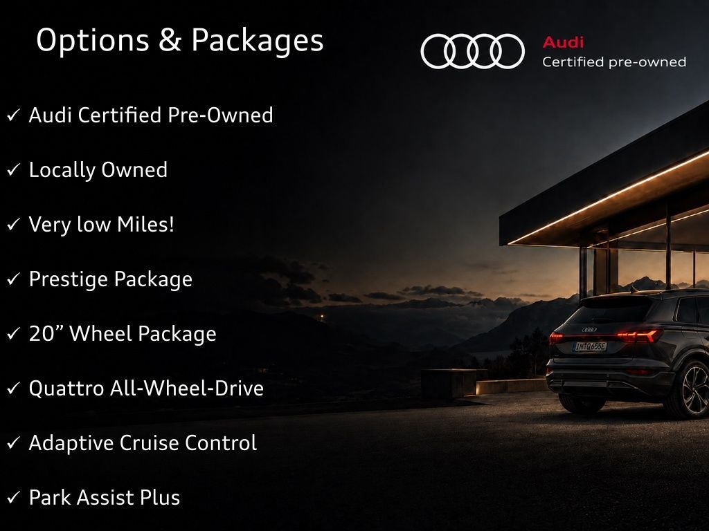 2025 Audi Q5 2.0T Prestige quattro