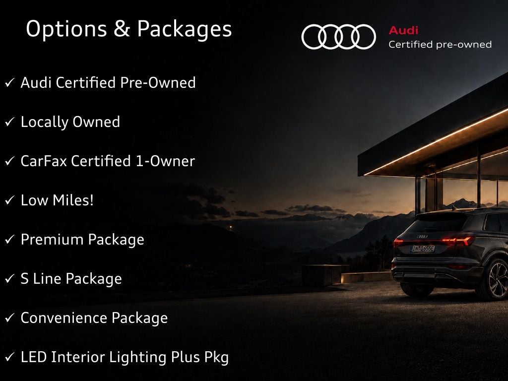 2025 Audi Q3 Premium S Line quattro