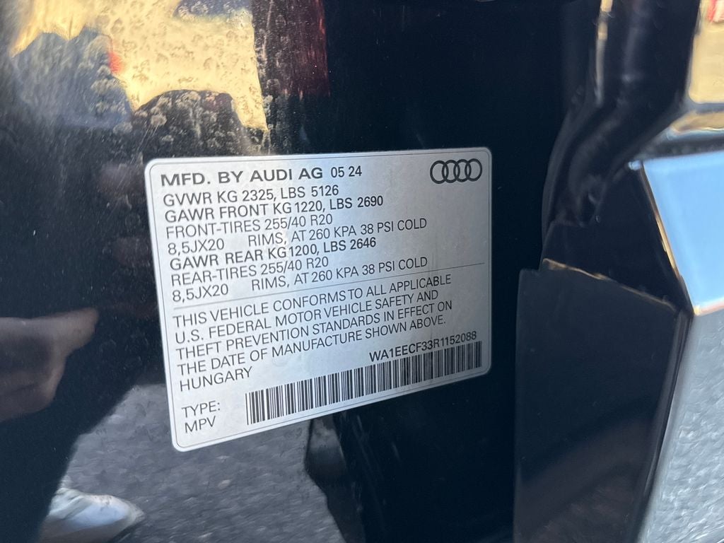 2024 Audi Q3 Premium Plus S Line quattro