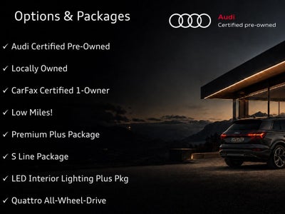 2025 Audi Q3 Premium Plus S Line quattro