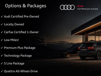 2025 Audi Q3 Premium Plus S Line quattro