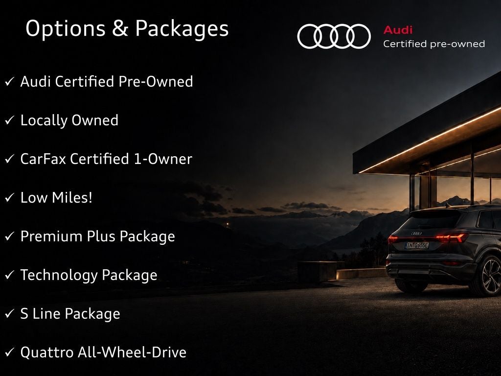 2025 Audi Q3 Premium Plus S Line quattro