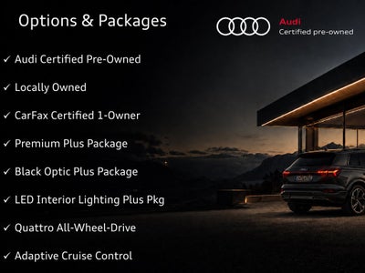2025 Audi Q3 Premium Plus S Line quattro