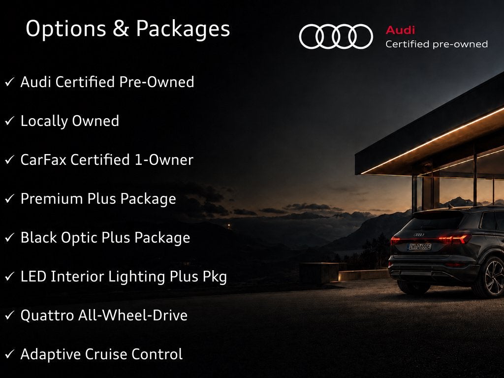 2025 Audi Q3 Premium Plus S Line quattro