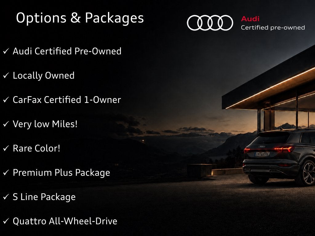 2025 Audi Q3 Premium Plus S Line quattro