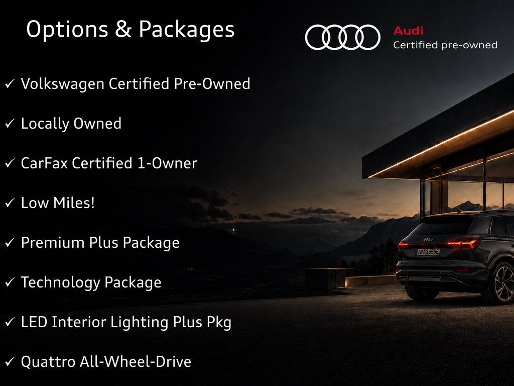 2025 Audi Q3 Premium Plus S Line quattro