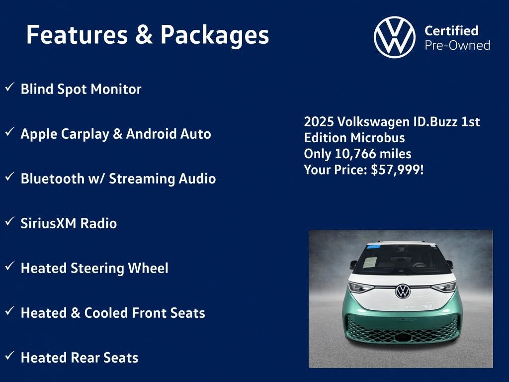 2025 Volkswagen ID. Buzz 1st Edition